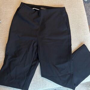 Black capri cut Work Slacks
